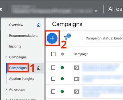 Add new campaign