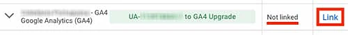 Link Google Analytics GA4 to Google Ads account