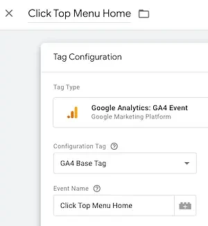 Tag Configuration