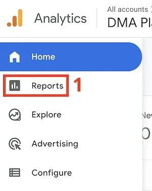 GA4 reports