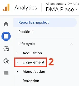 GA4 engagement
