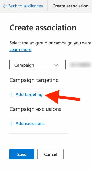 Add Targeting