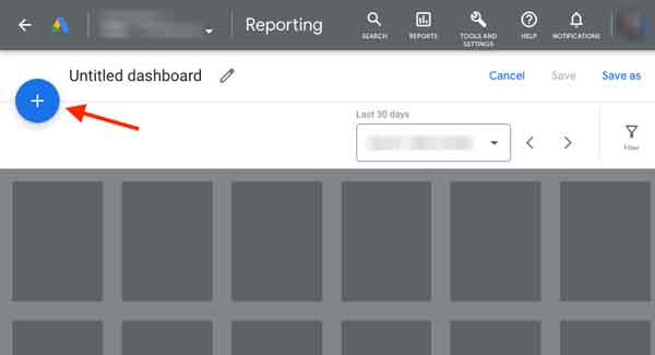 Add new report to dashboard