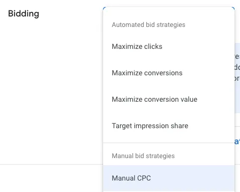 Google Ads bidding strategies